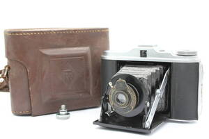 【訳あり品】 アグファ Agfa JSOLETTE ANASTIGMAT F7.7 ケース付き 蛇腹カメラ v3481