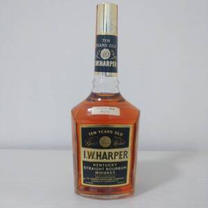 ★【特級表示/未開封/古酒】I.W.HARPER　IWハーパー10年　ケンタッキーストレートバーボンウイスキー 760ml43°