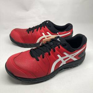 即決!未使用! asics 安全靴 ウィンジョブ CP113 1273A055 レッド 27.5cm / アシックス 赤