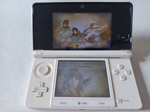 任天堂 3DS本体のみ Nintendo ニンテンドー3DS 【タッチパネル交換しました】白ホワイト１台