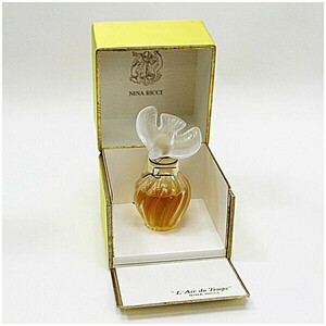 52574 ニナリッチ 香水 未開栓 レールデュタン パルファム ラリックボトル 15ml 中古 NINA RICCI