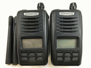 CJ289 KENWOOD / TPZ-D503 / トランシーバー2台セット 1025