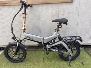 AiDDE 電動アシスト自転車 折りたたみ 16インチ