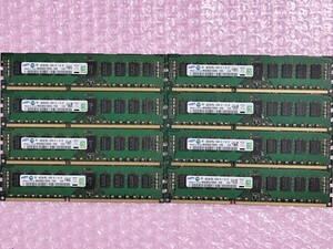 【動作確認済み】SAMSUNG DDR3-1333 4GB 8枚 (計32GB) PC3L-10600R ECC Registered RIMM メモリ