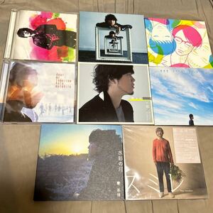 秦基博 CD8枚セット キミ、メグル、ボク/エンドロールEP/坂道のアポロン/Dear Mr.Tomorrow/初恋/ダイアローグ・モノローグ/水彩の月/スミレ