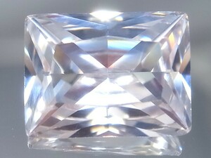 18.91ct 15ｘ11㎜up バケットプリンセスカット・特大キュービックジルコニア 人の手が一切触れていない完全未使用新品