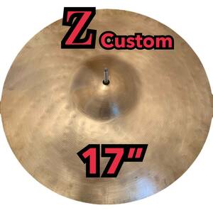 Z custom Rock crash 16インチ　ジルジャン　zildjian ゼットカスタムシリーズ　クラッシュシンバル