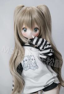 BJDドール用ウィッグ MDD/kumako/DDサイズ通用 全3色 8-9インチ 球体関節人形 doll