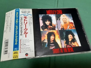 MOTLEY CRUE モトリー・クルー◆『シャウト・アット・ザ・デヴィル』日本盤CDユーズド品