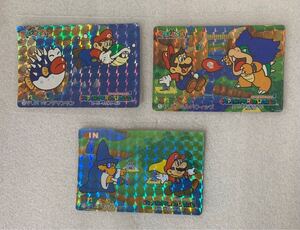 鬼レア キラ スパーマリオ ワールド カードダス Super Mario Cardass トレーディングカード まとめ売り