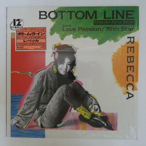 48020612;【ステッカー帯付/12inch/シュリンク】レベッカ Rebecca / Bottom Line