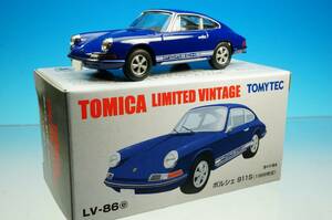 TOMYTEC TOMICA LIMITED VINTAGE LV-86e PORSCHE 911S S=1/64