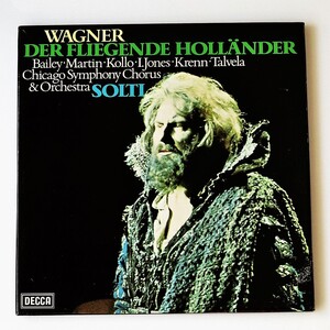 [bba]/ 英盤 3LP-BOX /『Wagner / Der Fliegende Hollander / Solti / ワーグナー / 歌劇「さまよえるオランダ人」/ ショルティ』/ オペラ