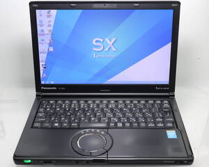 Panasonic Let’s note SX3(ブラック)CF-SX3YEQBR/Core i5-4200U vPro/8GBメモリ/HDD750GB/DVD/12.1TFT HD+/Windows8.1 Pro 64bit #1206