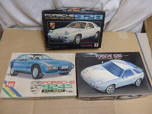 !△プラモデル NITTO KAGAKI ポルシェ 928 /LS PORSCHE 924S/Fujimi フジミ 928S