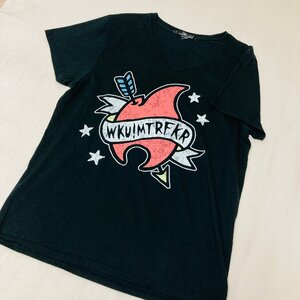 14 FOURTEEN Co LTD.　F,C,PYRO.　WKU！MTRFKR　プリント Tシャツ　ブラック/黒