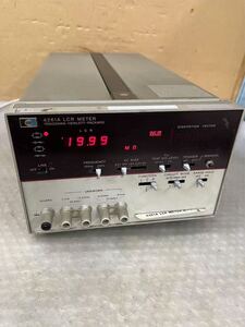 YOKOGAWA HEWLETT PACKARD 4261A LCR METER，通電OK，その他動作未確認　本体のみ　電源ケーブルなし　中古現状品　ジャンク（140s）