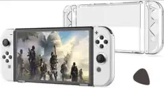 Switch OLED クリスタルシェル 保護カバー ケース 有機elモデル