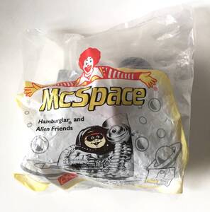 ◆ビンテージ 1998年 McDonald McSpace ハッピーミール ハンバーグラー 人形 フィギュア マクドナルド スペースシャトル ロケット