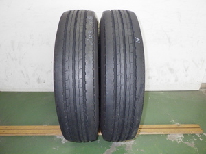 205/80R17.5 120/118L 12PR ヨコハマ YOKOHAMA 夏 LT 151R 中古9分山 2本SET サマータイヤ 2020年 日本製 205/80/17.5 205/80-17.5 L17952