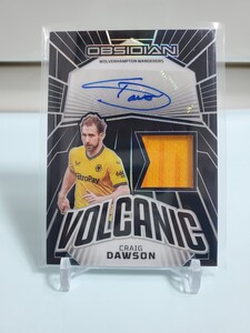 【クレイグ　ドーソン(ウォルバーハンプトン)】2023-24 PANINI OBSIDIAN SOCCER HOBBY 199枚限定直筆サインカード