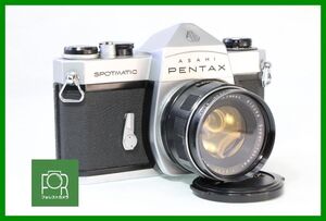 【同梱歓迎】実用■PENTAX SPOTMATIC SP + Suoer-Multi-Coated TAKUMAR 55mm F2■シャッター全速・露出計完動■10831