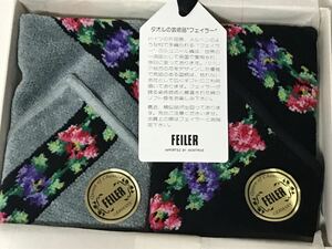 即決◆ 新品　FEILER フェイラーハンカチ 2セット　ミニタオル 2枚まとめ　箱付き