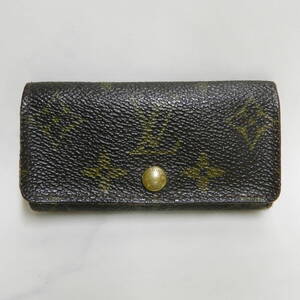 定形外送料無料！■ LOUIS VUITTON ルイヴィトン モノグラム 4連キーケース ミュルティクレ4 M62631 USED品！