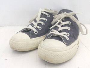 ◇ converse 1SC363 ALL STAR 100 SOFTCORDUROY OX スニーカー シューズ サイズ23cm ダークグレー系 レディース E