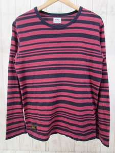 128AH WTAPS 14AW VASQUE LS TEE 142ATDT-CSM19 ダブルタップス ボーダー【中古】