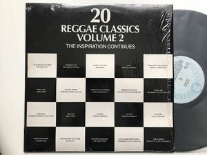 UK盤 V.A. - 20 Reggae Classics Vol. 2 初回オリジナル青レーベル シュリンク付