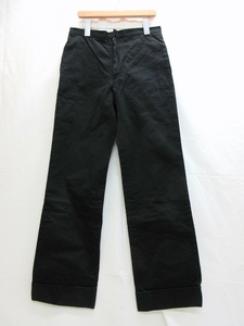 YOHJI YAMAMOTO ヨウジヤマモト パンツ Pants 1 FM-P02-004 100%COTTON MADE IN JAPAN