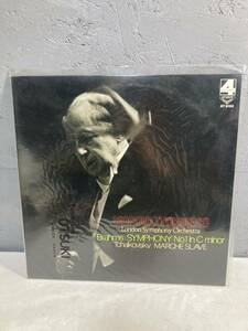 【2A16】袋4 LP レコード ストコフスキー名盤1300 ブラームス　チャイコフスキー　クラシック