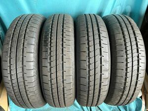 ③2023.2022年製155/65R13バリ山！中古タイヤ4本セット　 ブリヂストン NEWNO ニューノBRIDGESTONE 