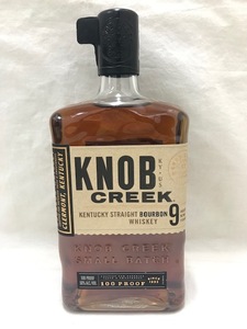 ★☆1円～KNOB CREEK 9年 ノブ クリーク バーボン ウイスキー 750ｍｌ 50% 1本☆★