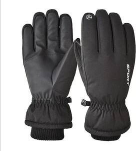 【ほぼ新品】レース手袋 WindproofGloves 暖かい アウトドア ライディング ノンスリップ 大人用 (Color : Black, Size : One Size)no.1003