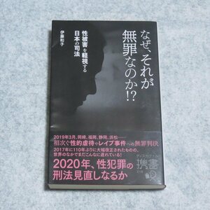 なぜ、それが無罪なのか!?　性被害を軽視する日本の司法【目立った傷や汚れ無/ディスカバートェンティワン/伊藤和子】F282