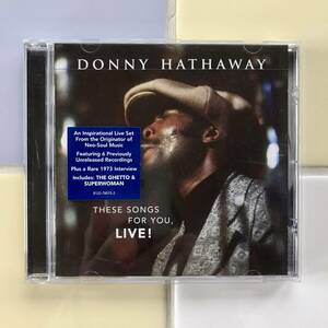 Donny Hathaway / These songs for you, LIVE! / ダニー・ハサウェイ/ RHINO 