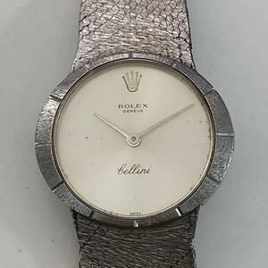 563/8　194259　ROLEX　Cellini　ロレックス　レディース　腕時計　18K　WG　750　総重量約47.1g　無垢　チェリーニ