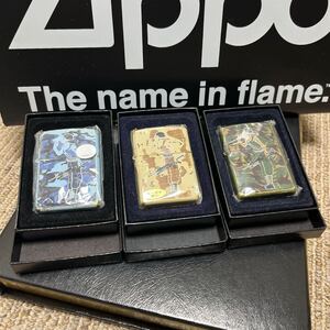 ZIPPO ジッポー MILITARY WINDY ミリタリ ウィンディ USED FINISHING ユーズド加工 2006年製 未使用 3個セット