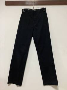 Y-1150 Dickies ディッキーズ カラーパンツ チノパン W28 ブラック 薄手 ライトオンス