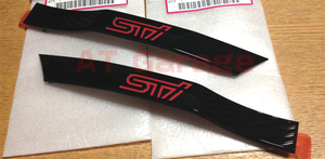 スバル 純正 インプレッサ WRX STI GRB GRF GVB GVF R205/S206用 STI フェンダーマーカー エンブレム 左右（LH/RH）セット【新品 未使用】