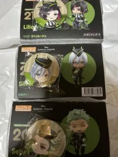 ねんどろいど ツイステ (リリア、シルバー、セベクのset)