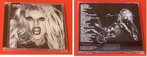 【8‐0】Lady Gaga【Born This Way Deluxe Edition 】〈英語版 〉（ＣＤ・ＤＶＤ・ケース・歌詞あり！キズ・汚れ あり!!) 