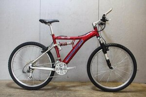 磨けば光る!! オールドスクール MTB■MONGOOSE PRO NX 8.5 26インチ SHIMANO 3X8S サイズ17 2000年前後