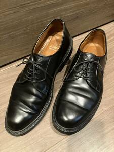 Alden 9D 94327 クロムエクセルレザー ブラック プレーントゥ オールデン バリーラスト