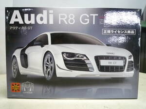 【6-7-2-7Ta】Y・S・N　Audi R8 GT　ラジコンカー　アウディ　白色ボディ