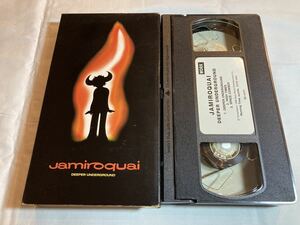 JAMIROQUAI DEEPER UNDERGROUND 輸入版 VHSビデオテープ 海外版 ジャミロクワイ