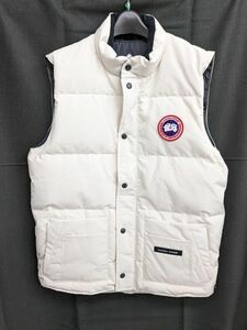 CANADA_GOOSE カナダグース ダウンベスト メンズ ホワイト SIZE_M 4154M ◆3115/登呂店