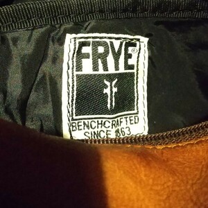 ボディバッグ 本革 ウエストポーチ バック ブラウン 茶　FRYE（フライ）レザーバッグ